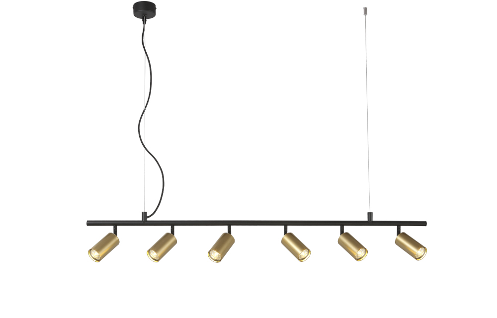 Изображение товара Светильник потолочный Crystal Lux CLT 015C6 L1200 BL-GO от магазина N&M Home