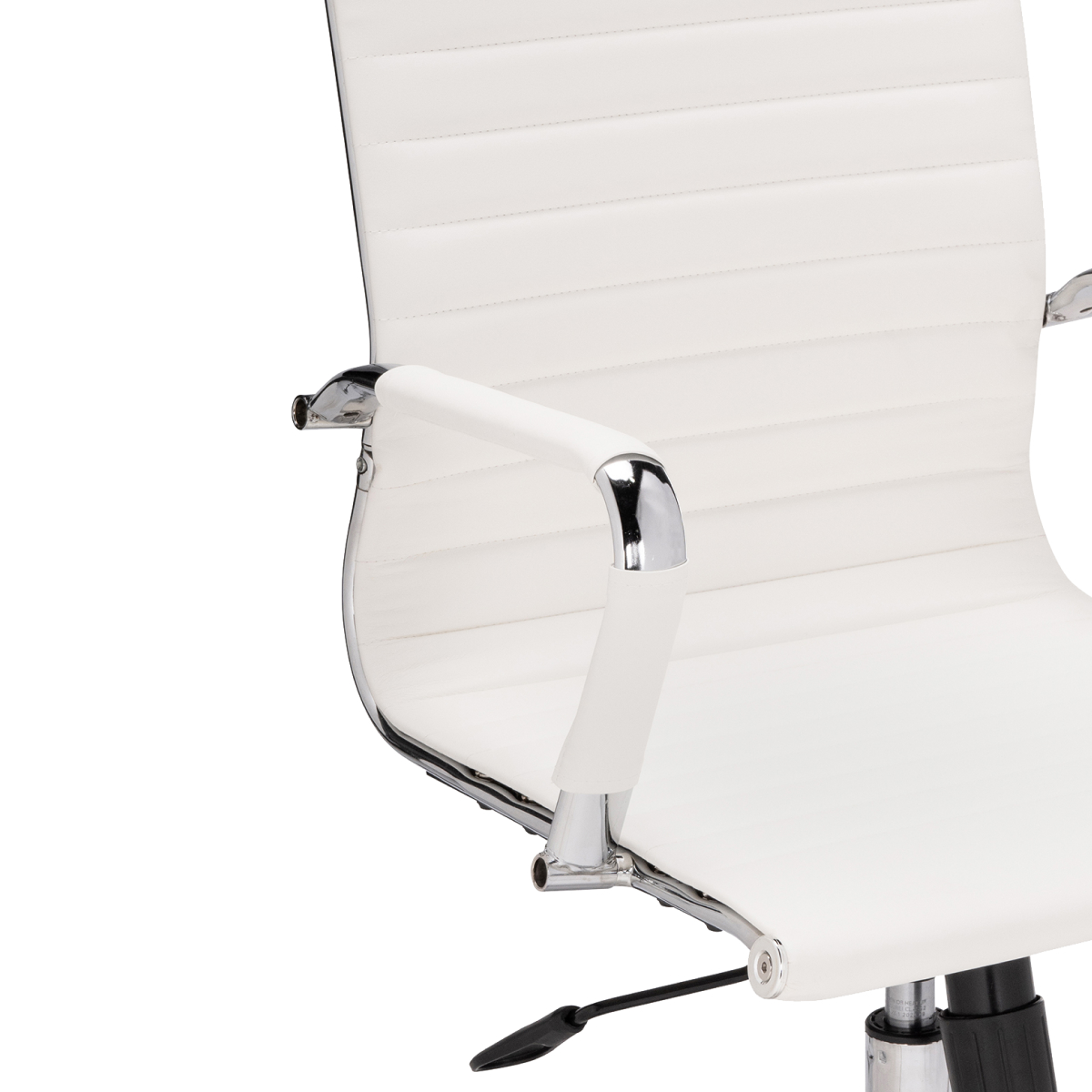 Изображение товара Компьютерное кресло Reus pu white / chrome от магазина N&M Home