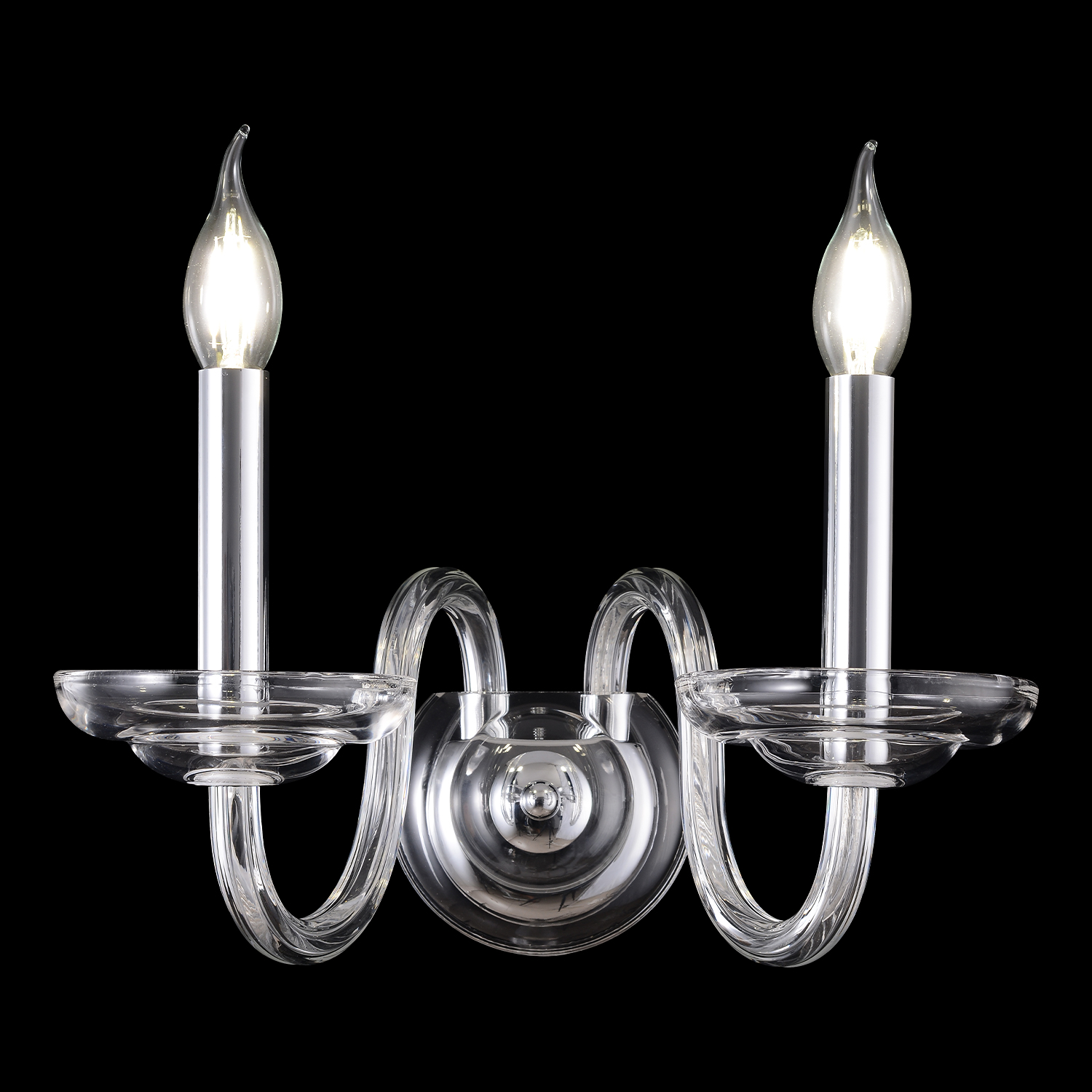 Изображение товара Бра Crystal Lux ARABESQUE AP2 CHROME от магазина N&M Home