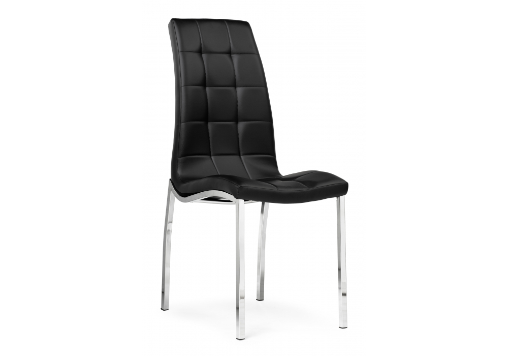 Изображение товара Обеденная группа Саито 80 black / chrome от магазина N&M Home