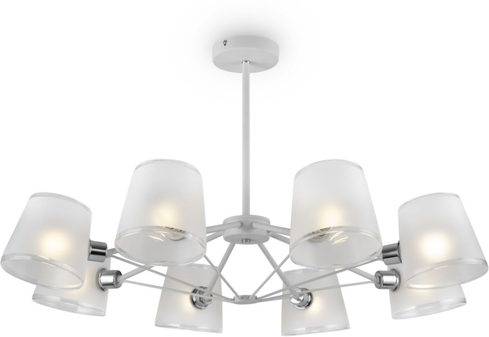 Изображение товара Потолочная люстра Gino FR5108PL-08CH от магазина N&M Home