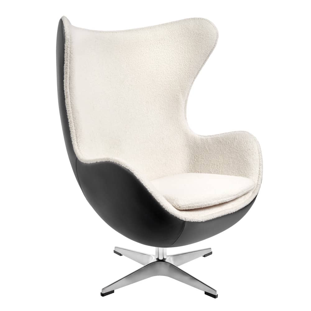 Изображение товара Кресло EGG STYLE CHAIR черный, экокожа от магазина N&M Home