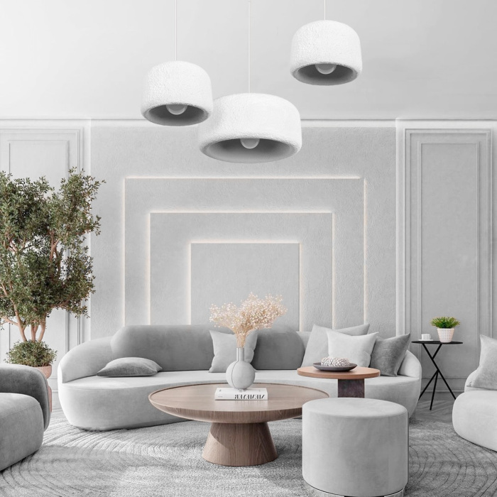 Изображение товара Подвесной светильник Stone 10252/500 White от магазина N&M Home