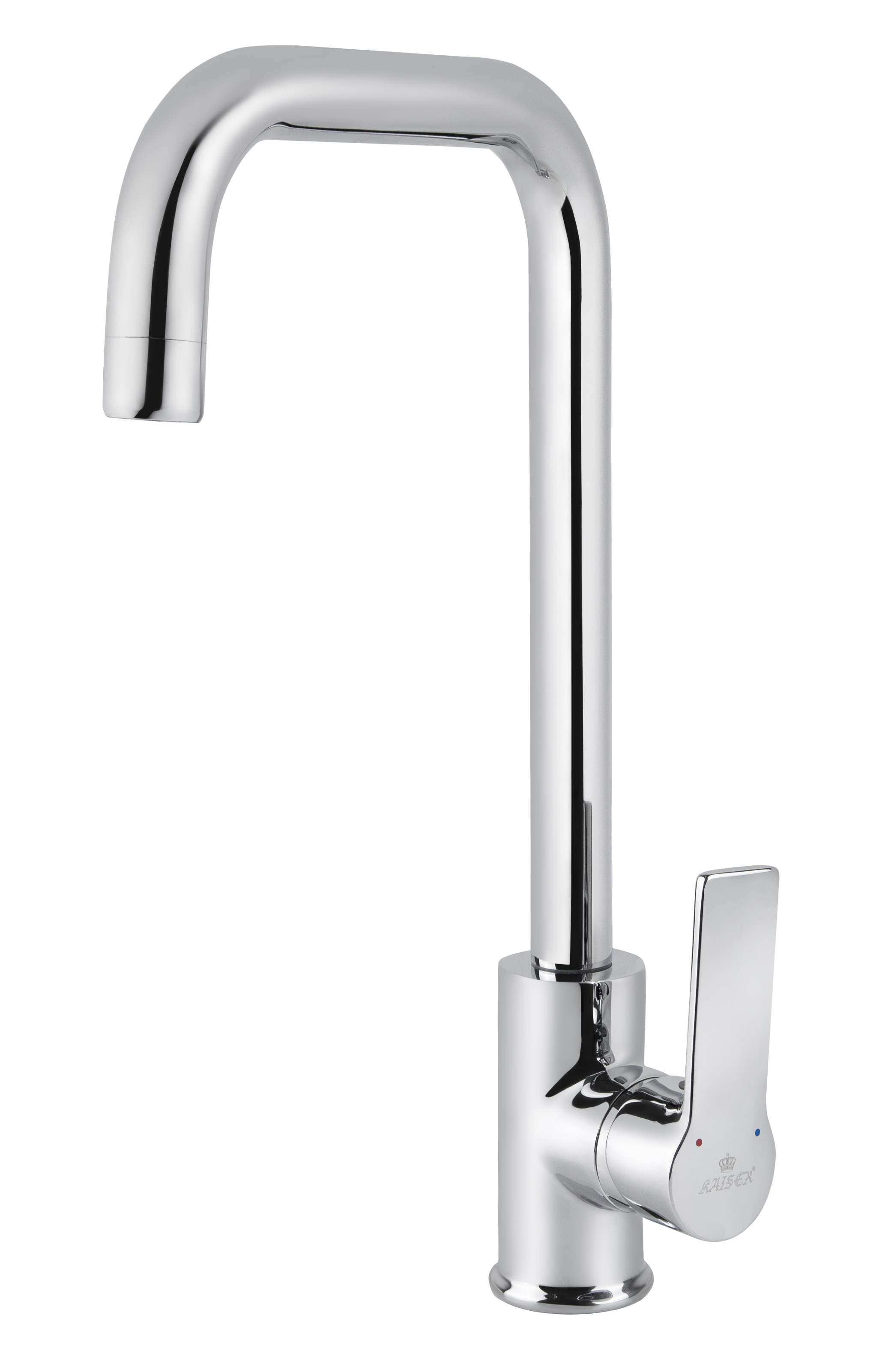 Изображение товара Смеситель KAISER Oval для мойки Ø35 боковой Г-излив от магазина N&M Home