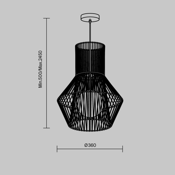 Изображение товара Подвесной светильник Cottage FR5405PL-01W от магазина N&M Home