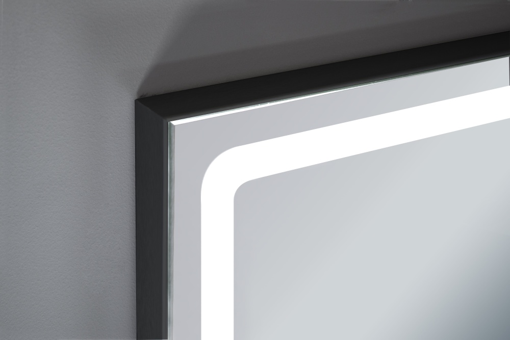 Изображение товара Xpertials Emin, прямоугольное зеркало Led 120х80 см: датчик подсветки с диммером и датчик антизапоте от магазина N&M Home