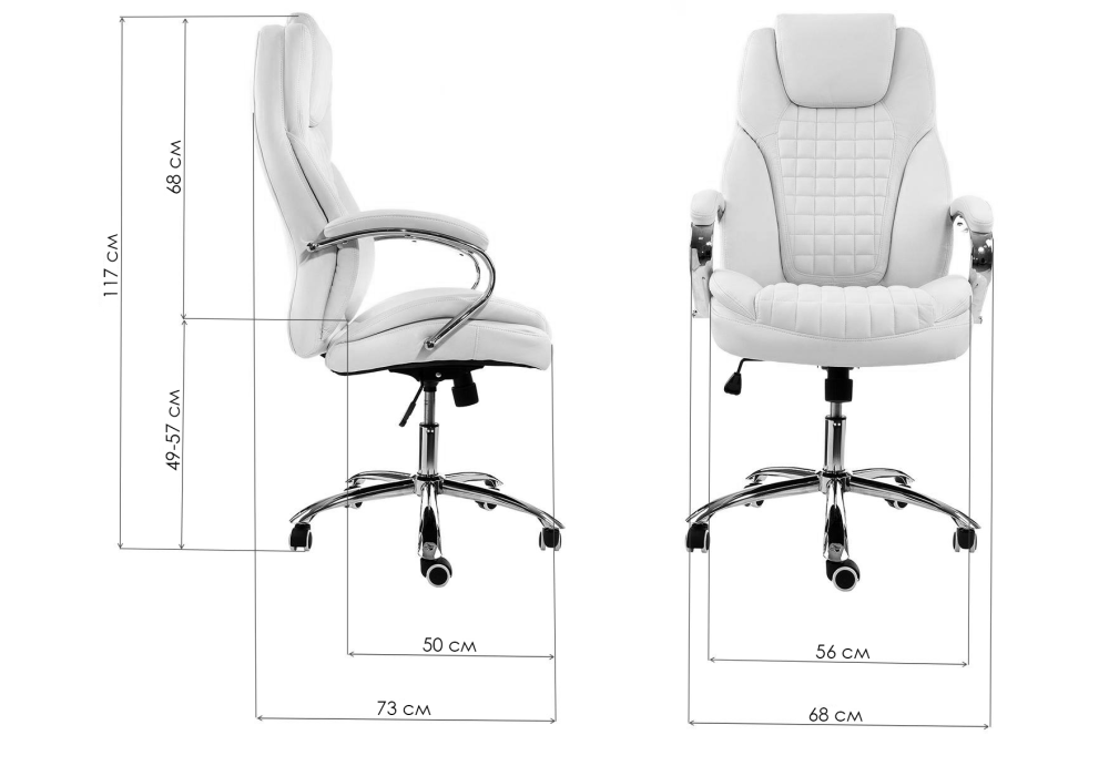 Изображение товара Компьютерное кресло Herd light grey от магазина N&M Home