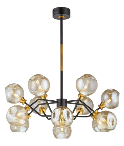 Изображение товара 1266/12 BK (1) Люстра NW # от магазина N&M Home
