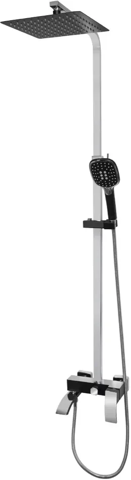Изображение товара Душевая система Hansberge H5077 Черный хром от магазина N&M Home