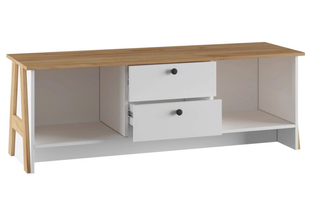 Изображение товара ТВ-тумба Теодора белый / крафт золотой от магазина N&M Home