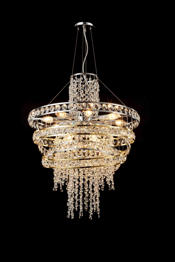 Изображение товара NW577-ф600*H740 Gold/Chrome (1) Люстра NW от магазина N&M Home