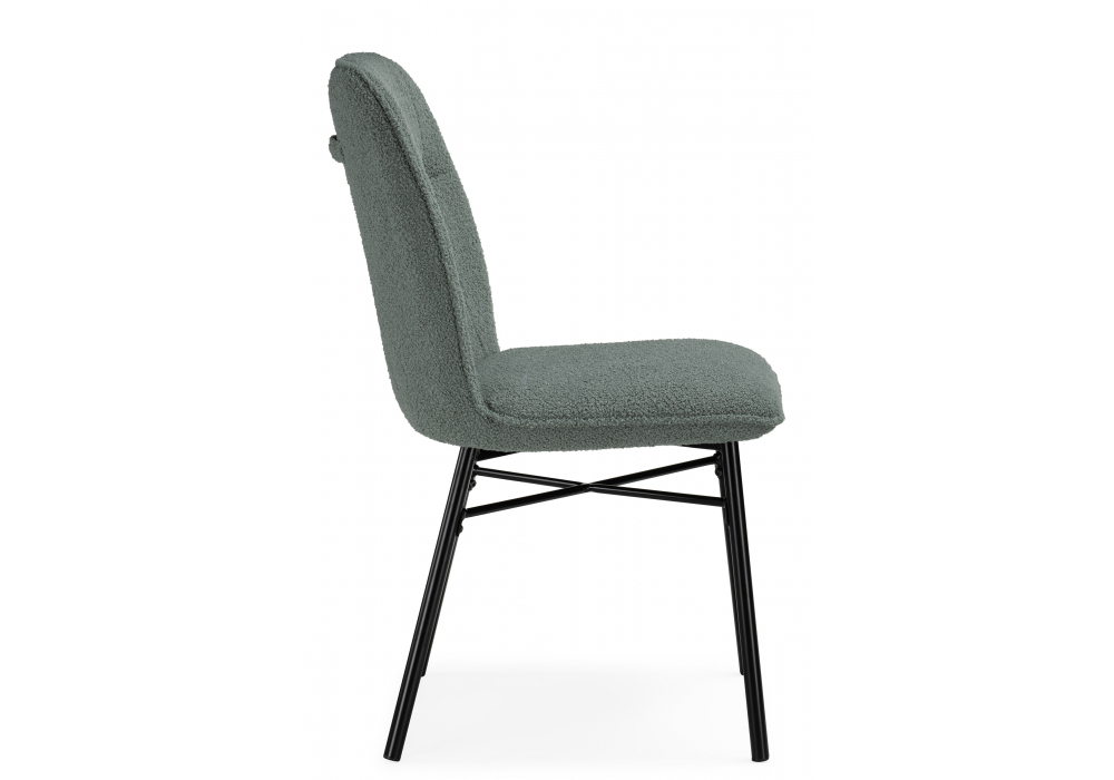 Изображение товара Стул на металлокаркасе Denis oliva / black от магазина N&M Home