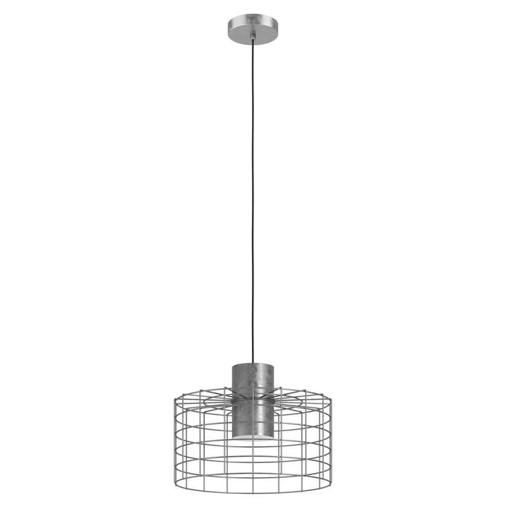 Изображение товара 43649 Подвесной потолочный светильник (люстра) MILLIGAN, 1Х40W, E27, H1100, B380, сталь/цинк, белый от магазина N&M Home