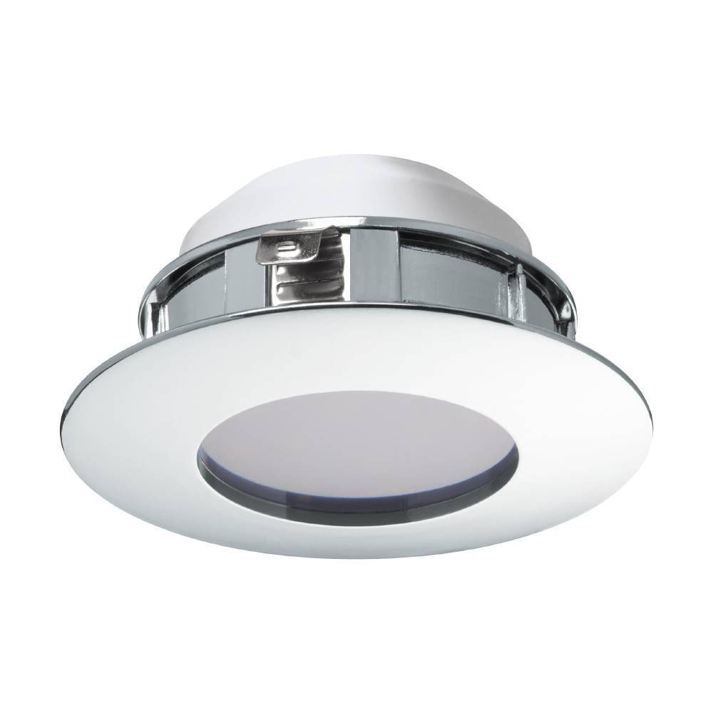 Изображение товара 95818 Светодиодный встраиваемый светильник PINEDA, 1х4,9W(LED), ?78, IP44, пластик, хром от магазина N&M Home