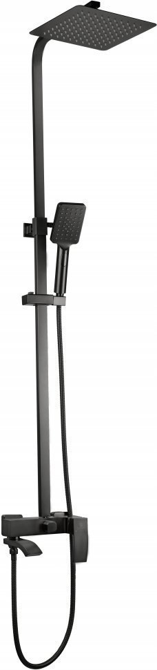 Изображение товара Душевая система FILARETE Waterfall FL2010 (Графит) от магазина N&M Home