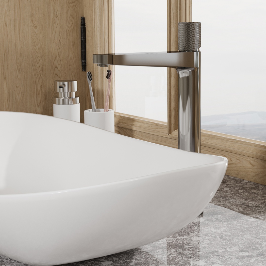 Изображение товара Mosel 4603H Смеситель для умывальника от магазина N&M Home