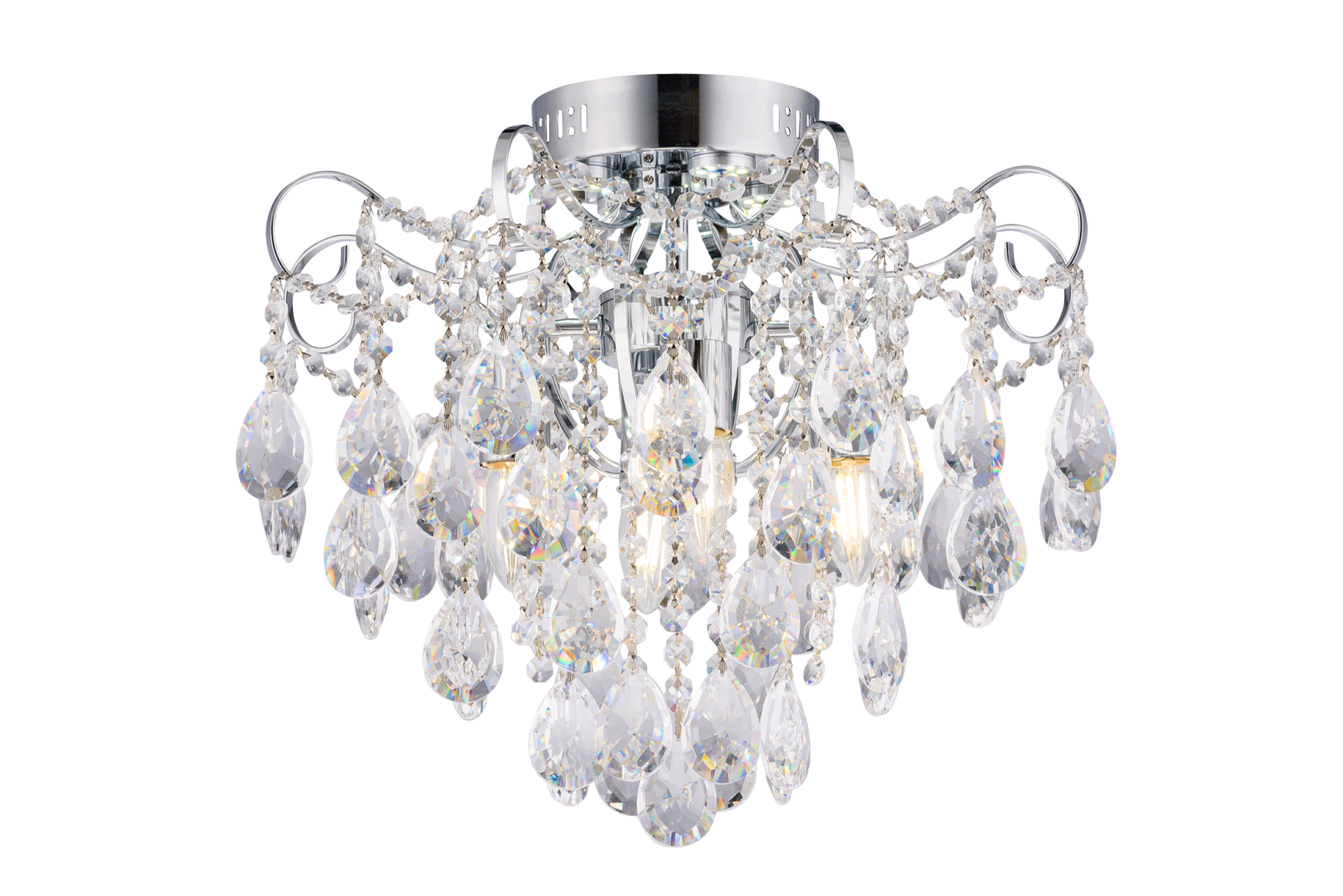 Изображение товара 1502/4+4 CR (1) Люстра (RL) # от магазина N&M Home