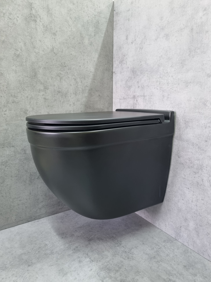 Изображение товара Унитаз подвесной CeramaLux 2198MB от магазина N&M Home
