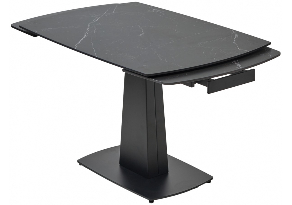 Изображение товара Керамический стол Balde 140 matt black marble solid ceramic / black от магазина N&M Home