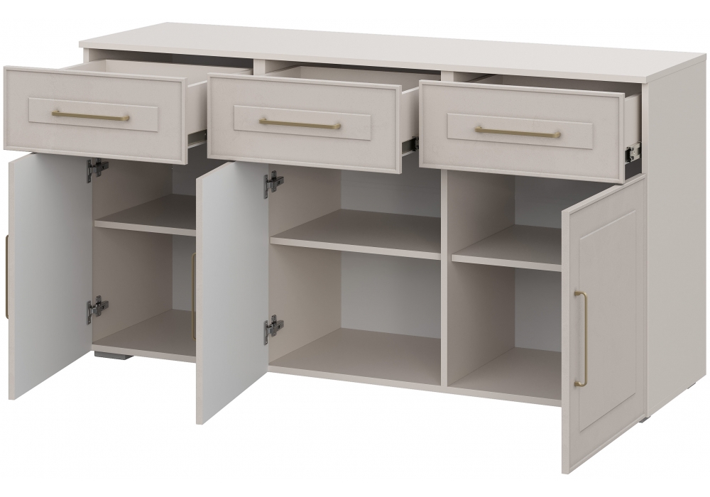 Изображение товара Комод Мотру ТБ-01 кашемир / шампань от магазина N&M Home