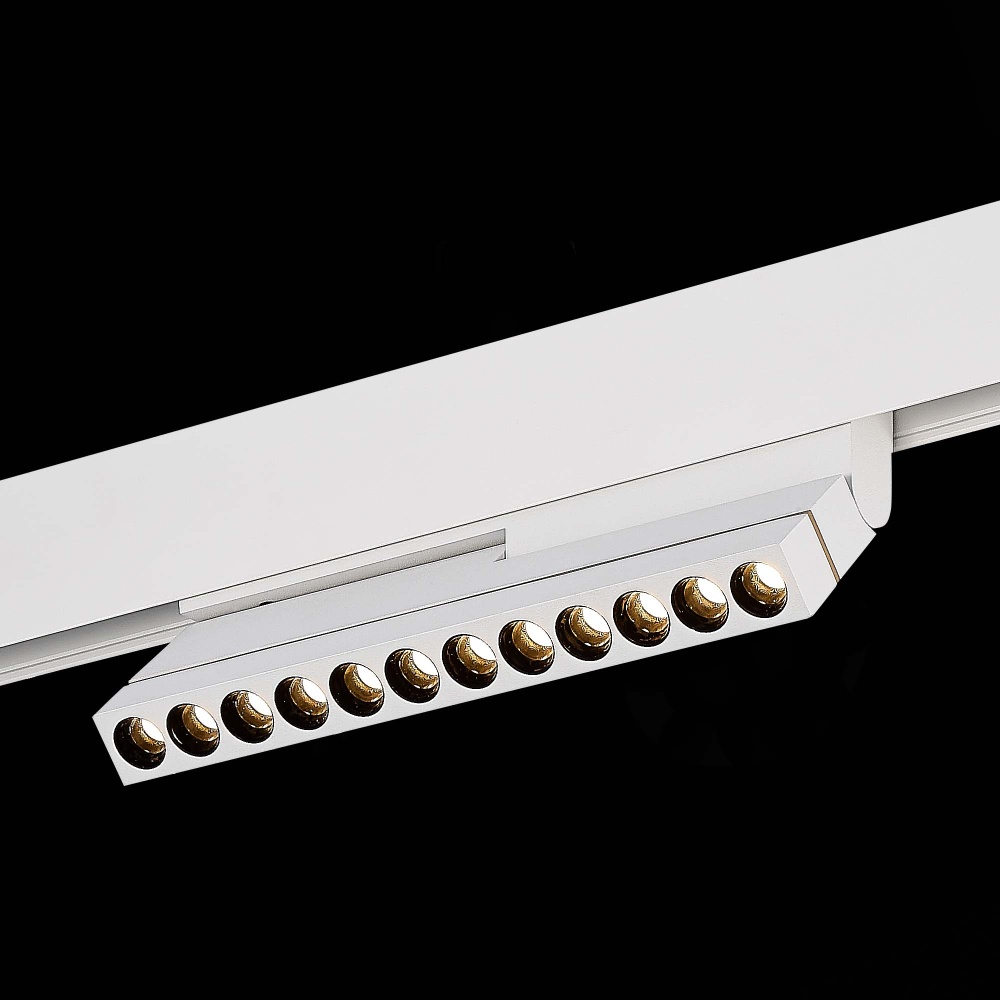 Изображение товара ST805.536.12 Магнитный трековый светильник Белый LED 1*12W 3000K 450Lm Ra>90 36° IP20 L220xW22xH117 от магазина N&M Home