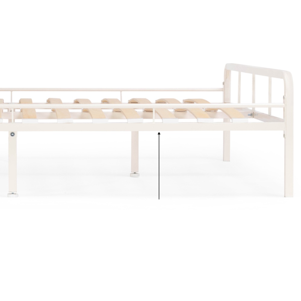 Изображение товара Кровать Рейк 120х200 белая от магазина N&M Home