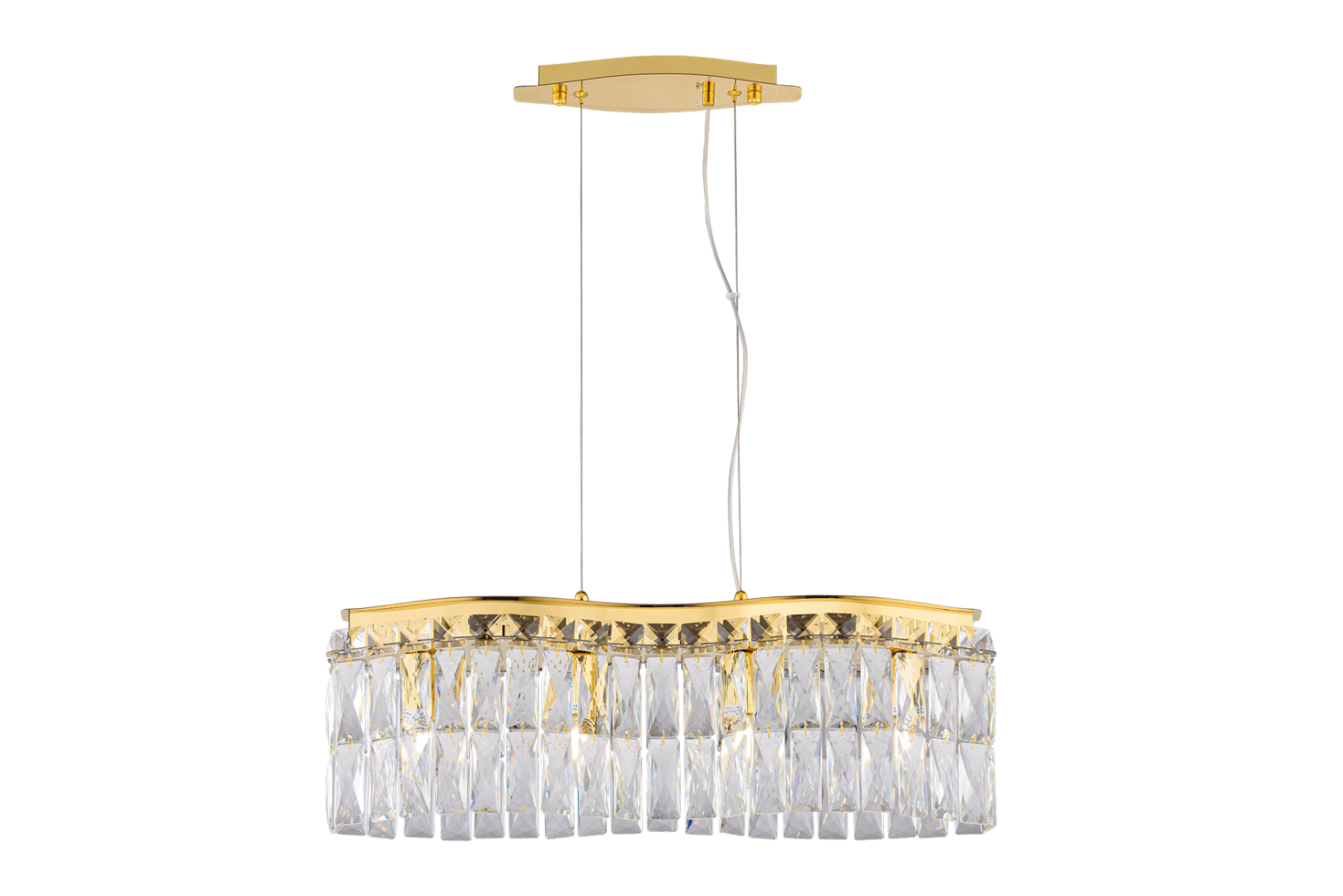 Изображение товара 5682E/4A GOLD+CLEAR (1) Люстра NW от магазина N&M Home