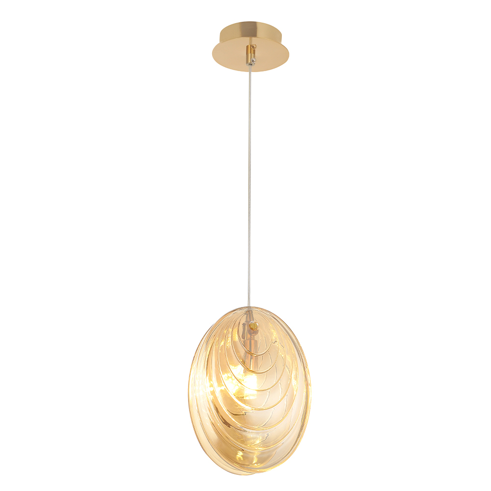 Изображение товара Светильник подвесной Crystal Lux MAR SP1 AMBER от магазина N&M Home