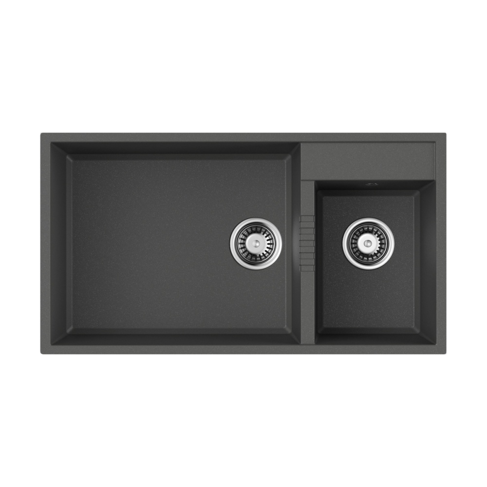 Изображение товара Omoikiri Tedori 85-2-U-CH Tetogranit/шампань от магазина N&M Home