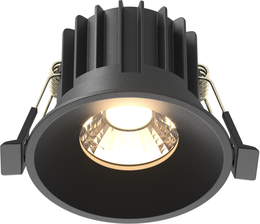 Изображение товара Точечный светильник Round DL058-12W3K-B от магазина N&M Home