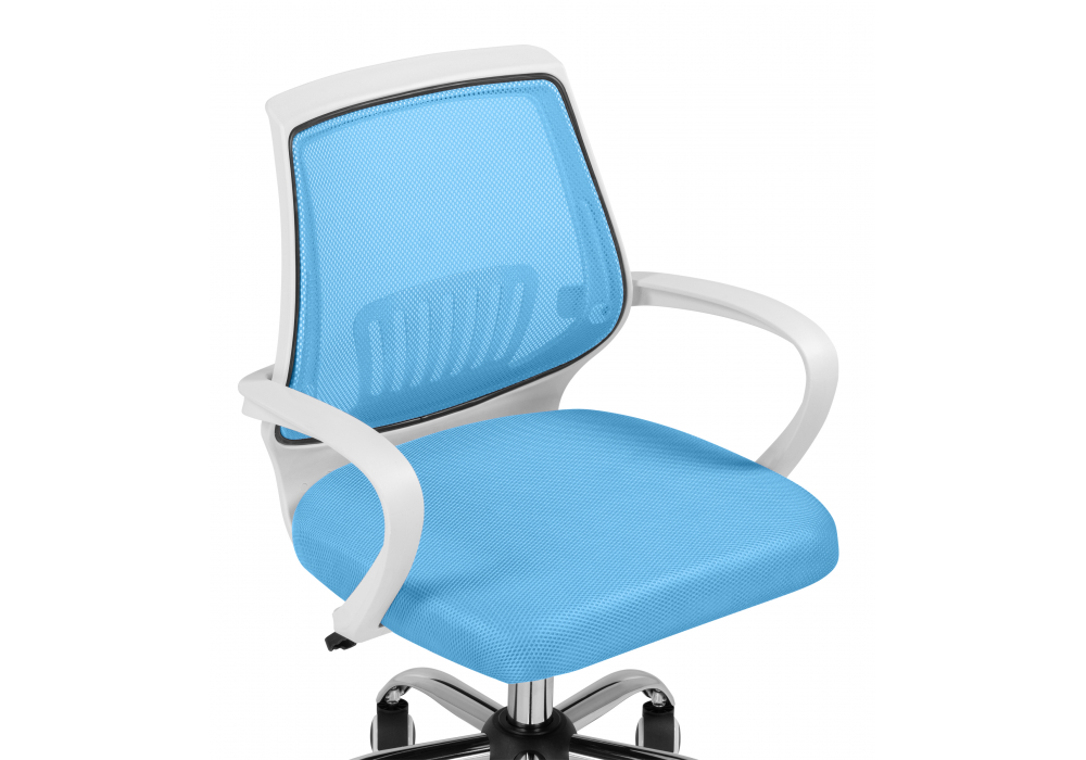 Изображение товара Компьютерное кресло Ergoplus blue / white от магазина N&M Home