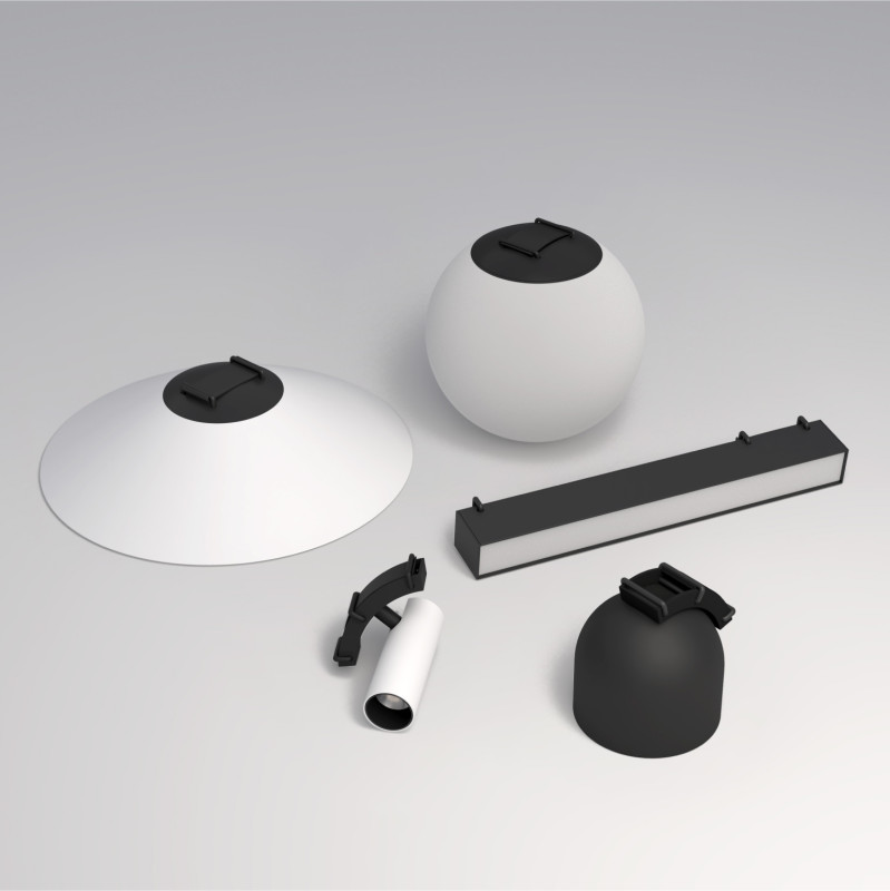 Изображение товара Светильник на шине Denkirs DK5546-BW+BK от магазина N&M Home