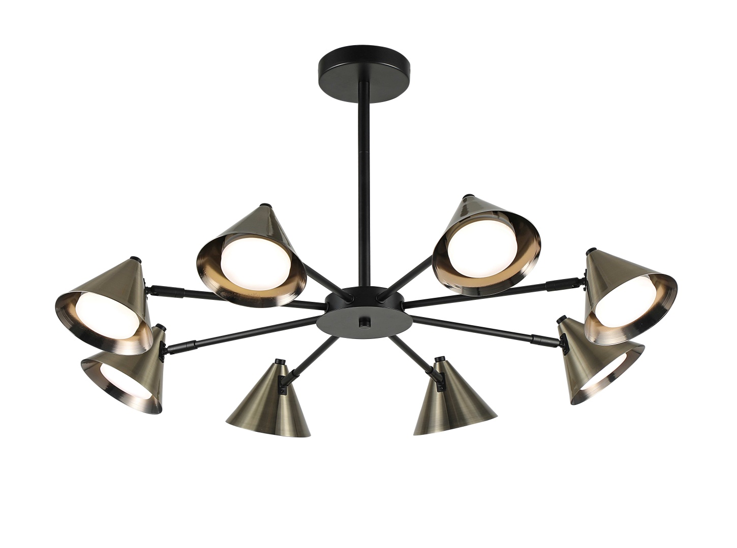 Изображение товара 74797/8 BLACK+BRONZE (1) Люстра (RL) от магазина N&M Home