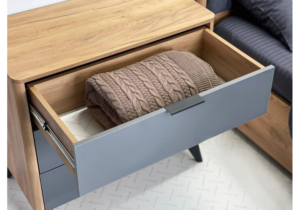 Изображение товара Комод Адам дуб крафт золотой/графит от магазина N&M Home