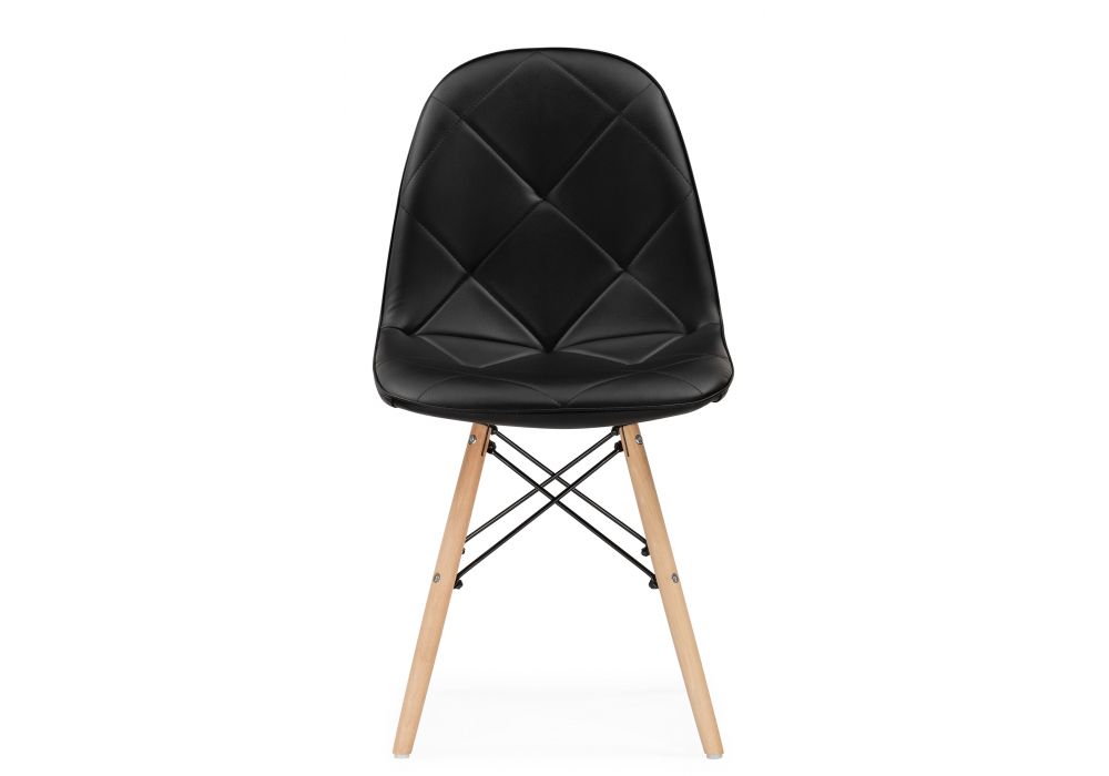 Изображение товара Стул деревянный Kvadro 1 black / wood от магазина N&M Home