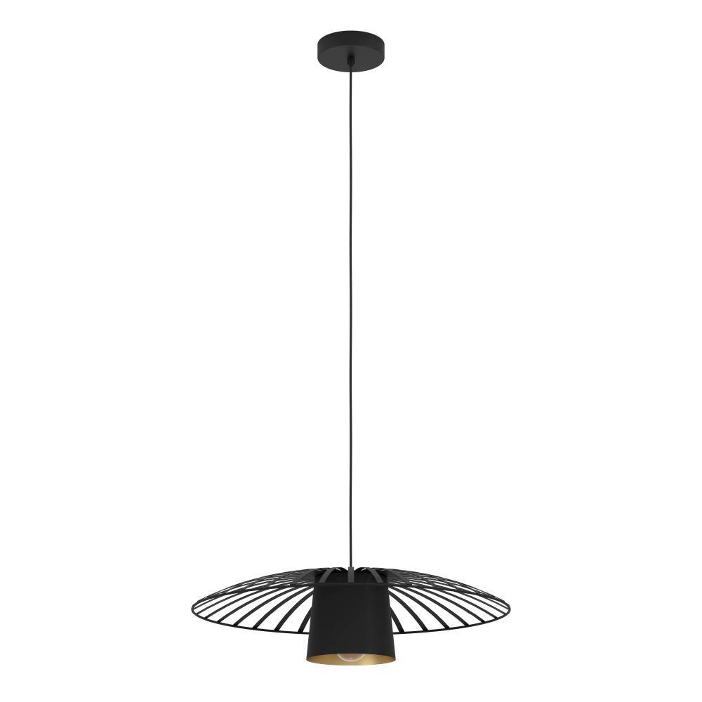 Изображение товара 43931 Люстра FELIXKIRK, 1X40W (E27), ?570, сталь, черный / сталь, белый, золотой от магазина N&M Home