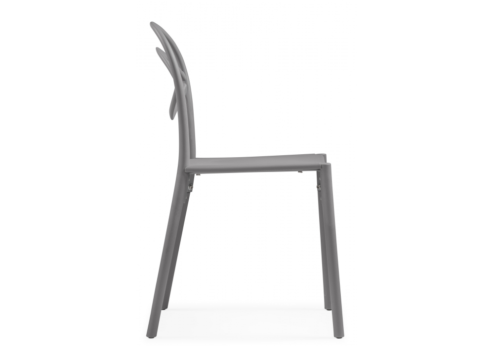 Изображение товара Пластиковый стул Simple gray от магазина N&M Home