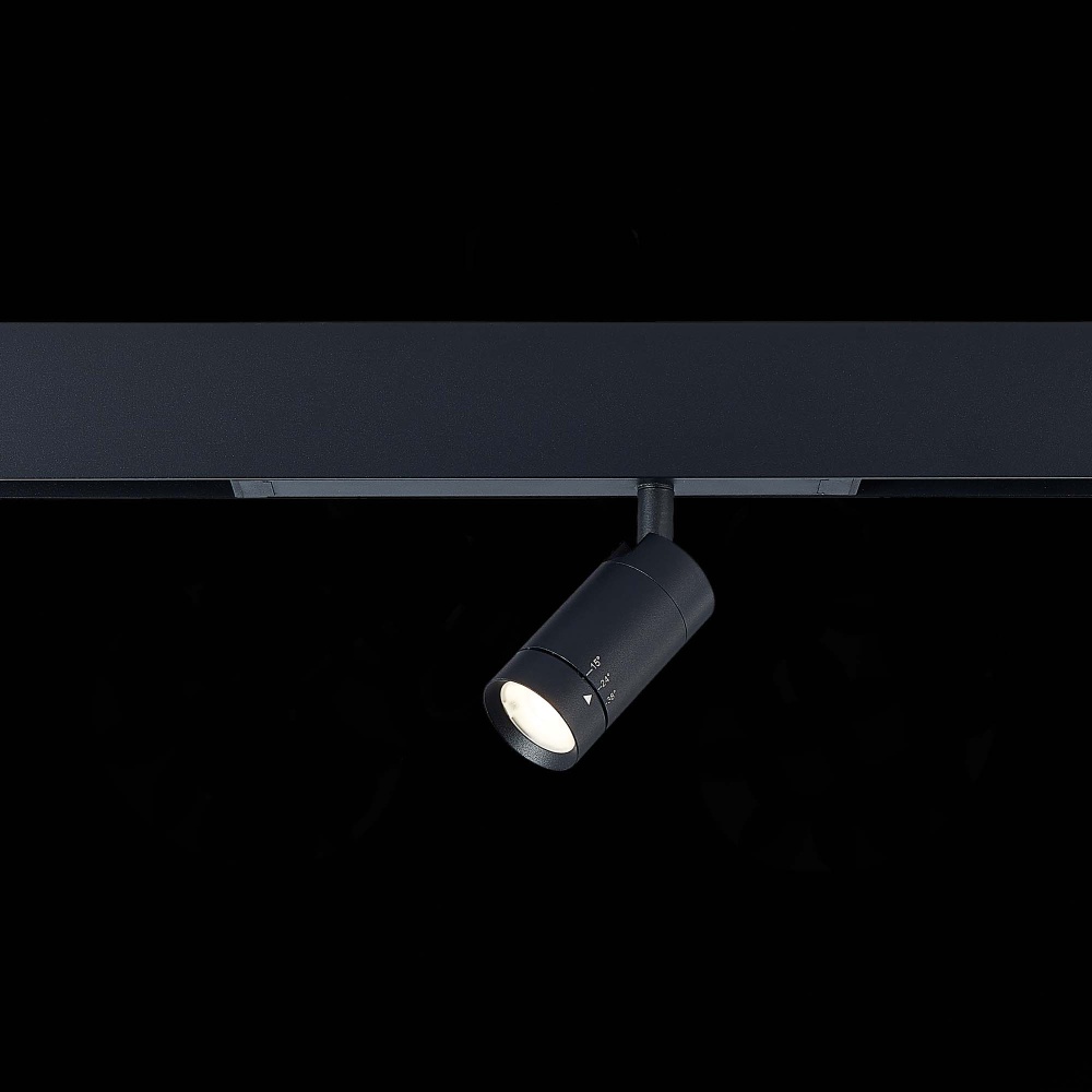 Изображение товара ST658.496.07 Св-к трек. SMART Zoom Черный LED 1*7W 2700K-6000K 400Lm Ra>90 15-38 IP20 D40xH90 220V от магазина N&M Home