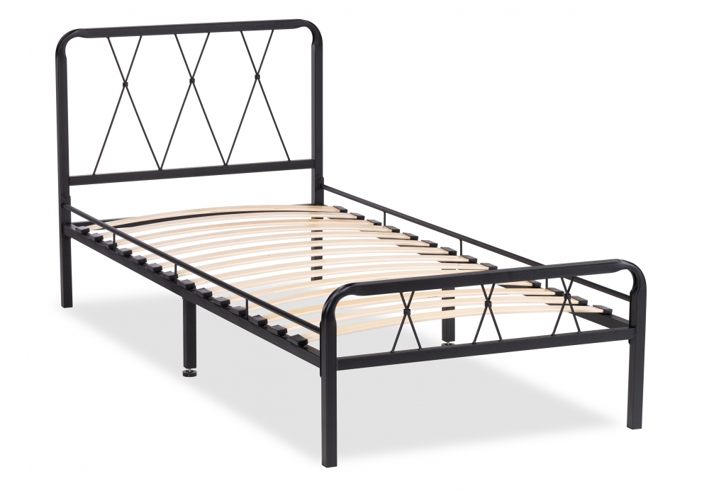 Изображение товара Кровать Иоханна 18 90х200 черная от магазина N&M Home