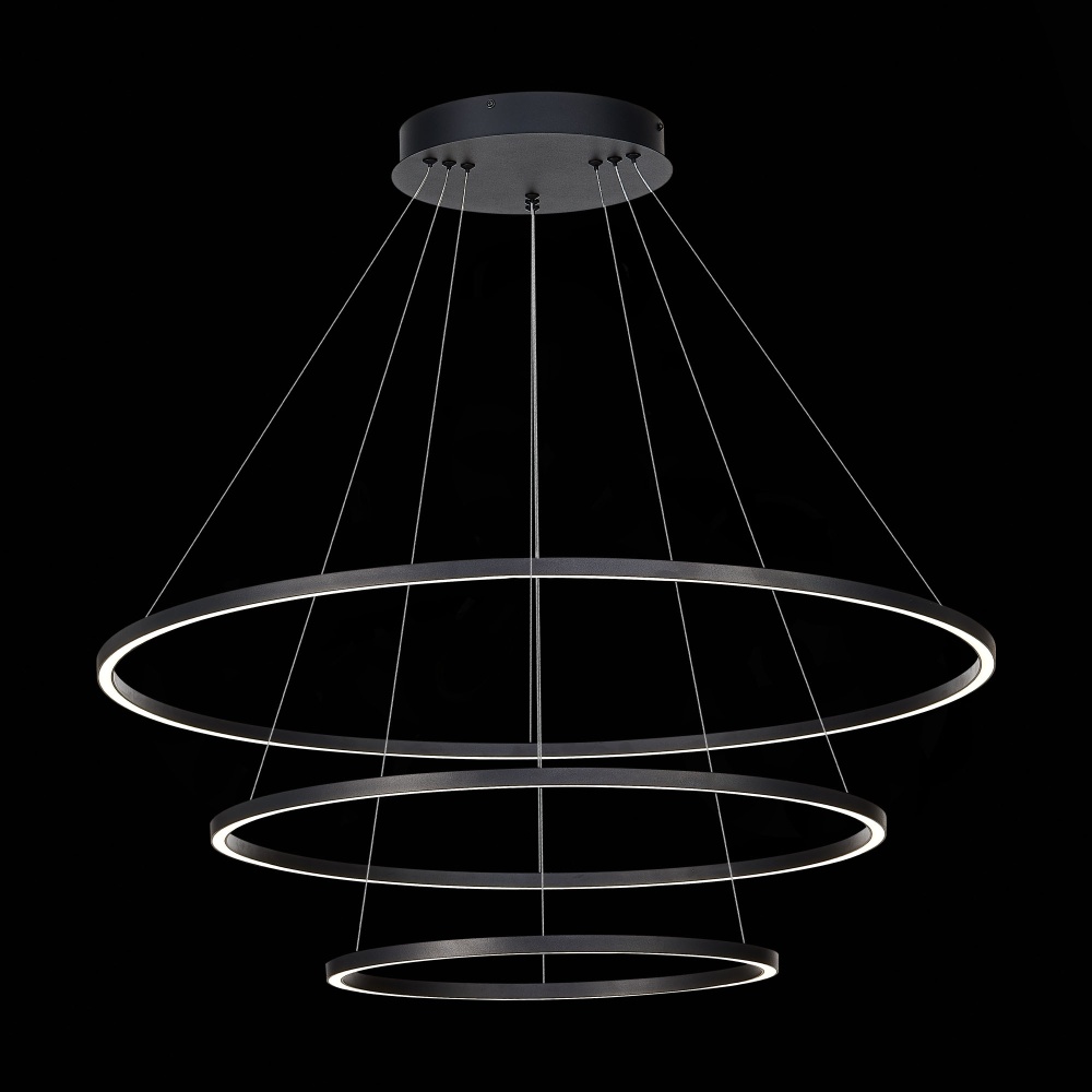 Изображение товара ST605.443.114 Светильник подвесной ST-Luce Черный/Белый LED 1*114W 4000K от магазина N&M Home