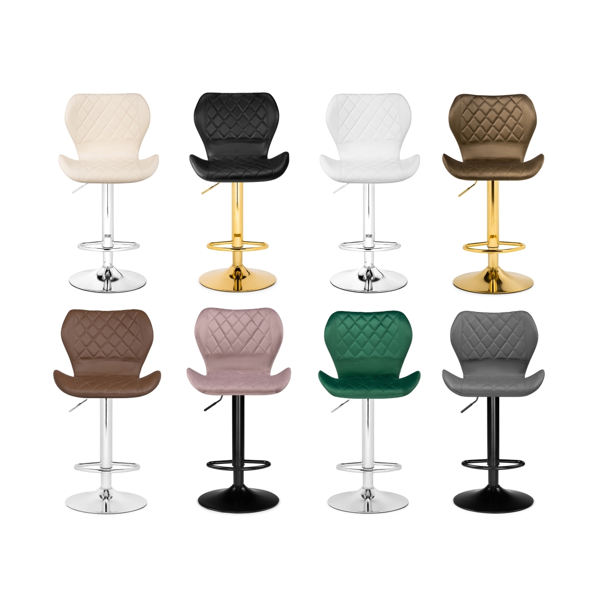 Изображение товара Барный стул Porch brown / chrome от магазина N&M Home