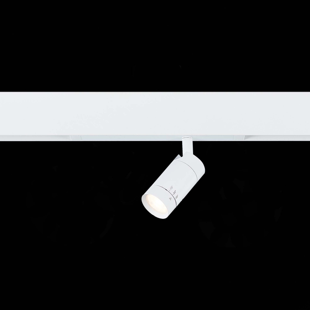 Изображение товара ST658.596.07 Св-к трек. SMART Zoom Белый LED 1*7W 2700K-6000K 400Lm Ra>90 15-38 IP20 D40xH90 220V от магазина N&M Home