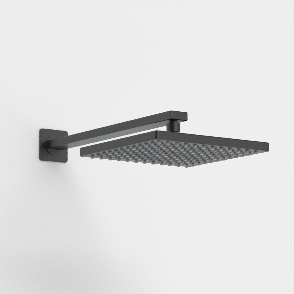 Изображение товара Душевой комплект BERGES NARDIS 2S BLACK, черный матовый от магазина N&M Home