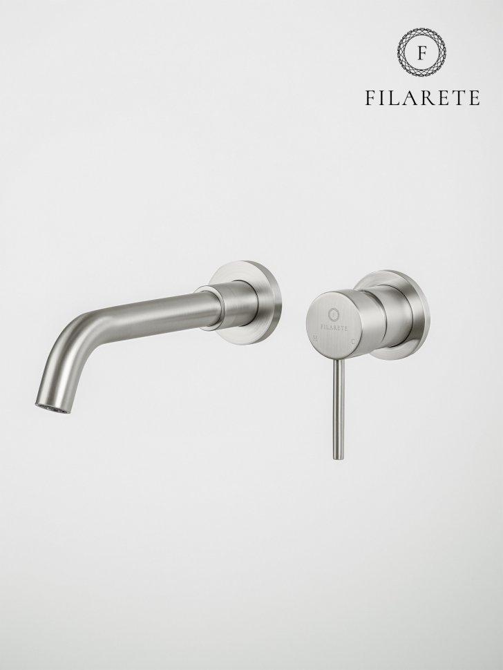 Изображение товара Cмеситель для раковины FILARETE Roun FL4020 (Никель) от магазина N&M Home