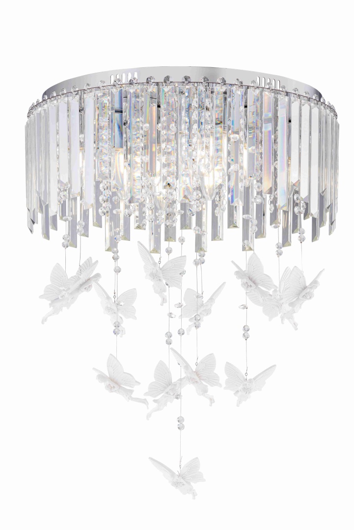 Изображение товара 5648R/8A CHROME+CLEAR (1) Люстра NW от магазина N&M Home
