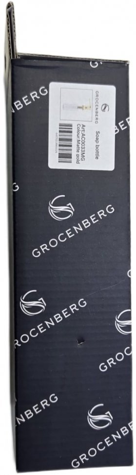 Изображение товара Дозатор для мыла Grocenberg AC0033 (Матовое золото) от магазина N&M Home