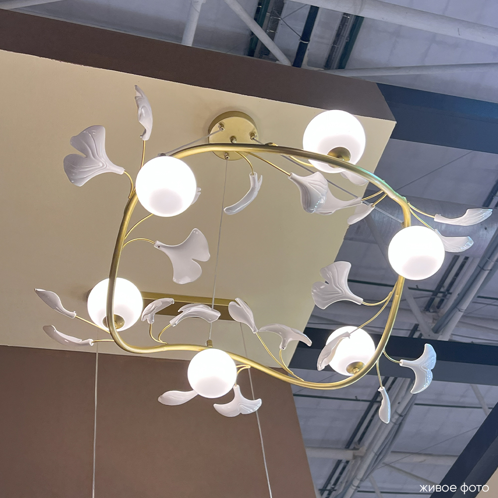 Изображение товара Люстра Crystal Lux COLIBRI SP6 GOLD от магазина N&M Home