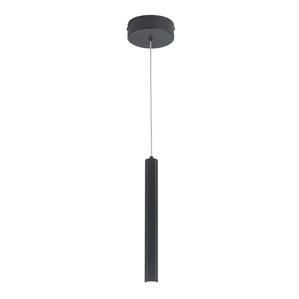 Изображение товара ST614.403.06 Светильник подвесной ST-Luce Черный/Черный LED 1*6W 4000K от магазина N&M Home