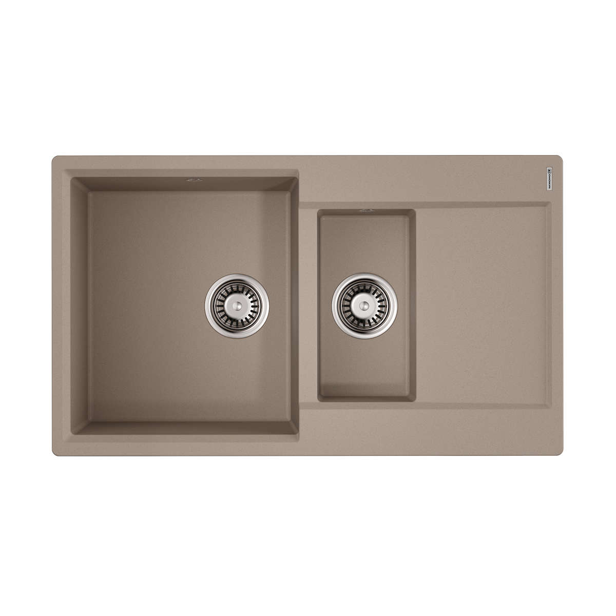 Изображение товара Omoikiri Daisen 86-2-SA Artgranit/бежевый от магазина N&M Home