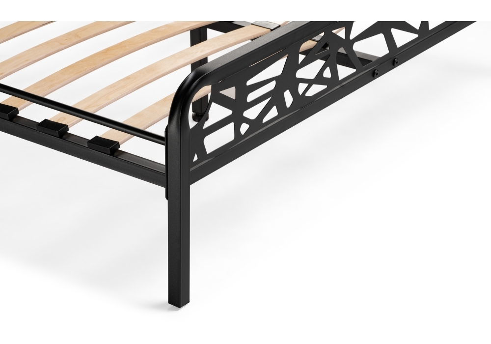 Изображение товара Кровать Кубо 160х200 черный от магазина N&M Home